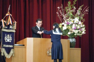 2013中学卒業式